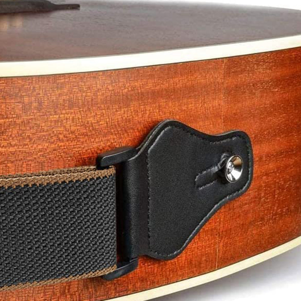 Guitar Strap for Acoustic Classic Electric and Bass Guitars -Black