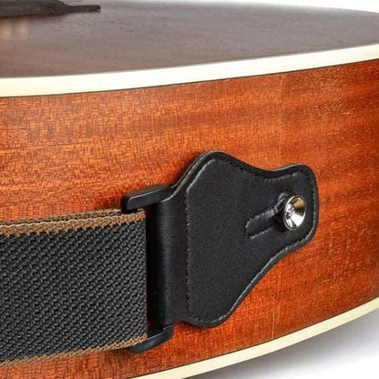 Guitar Strap for Acoustic Classic Electric and Bass Guitars -Black