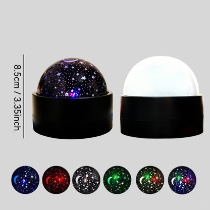 2-in-1 Projection Light Christmas RGB Light with Music Sync - Moon