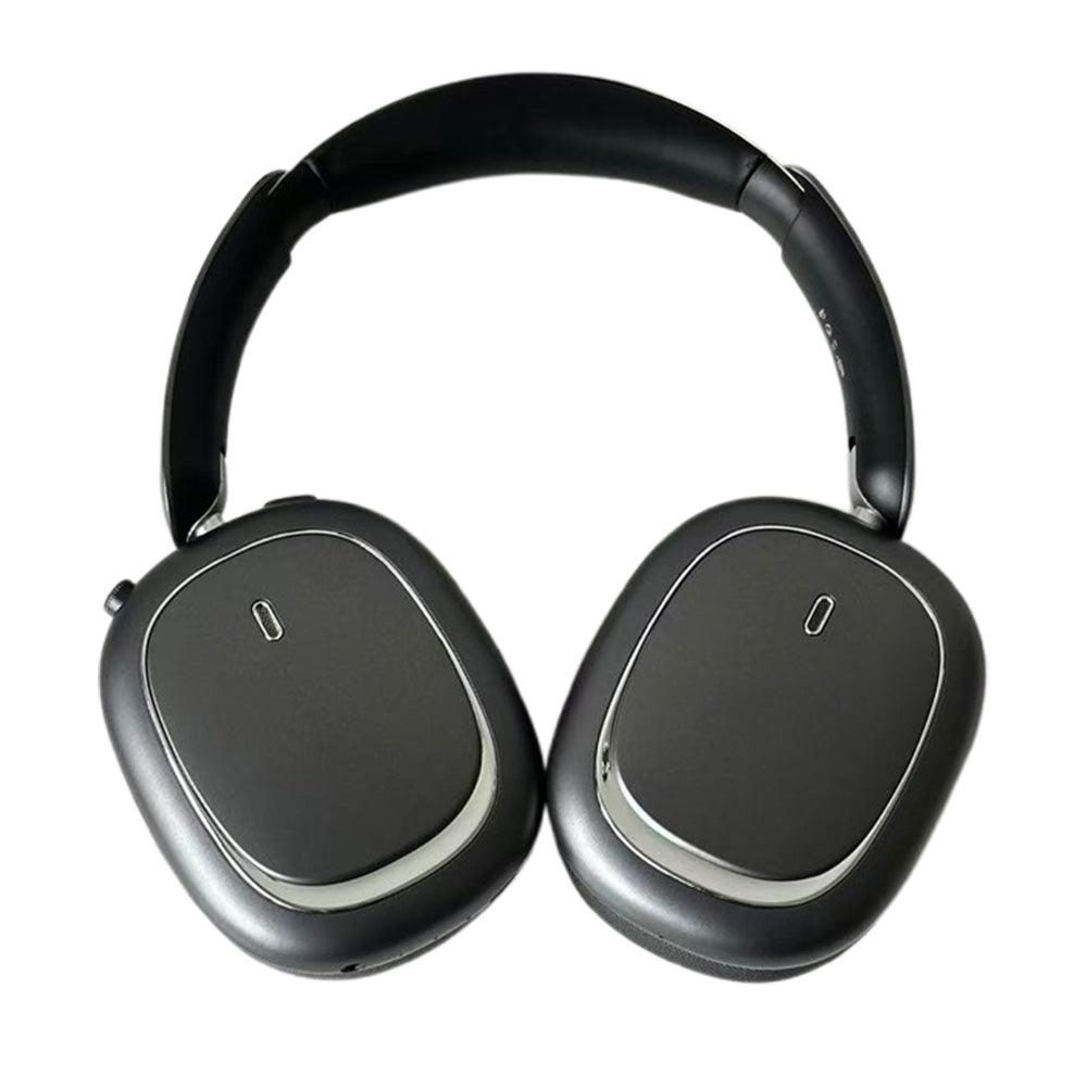 Lightweight Clear Over Ear Bluetooth Headsets-Black