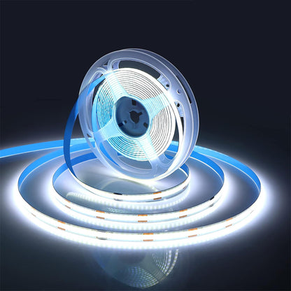 5V USB LED Light Strip COB LED Strip Lights for TV Under Cabinet-Cool