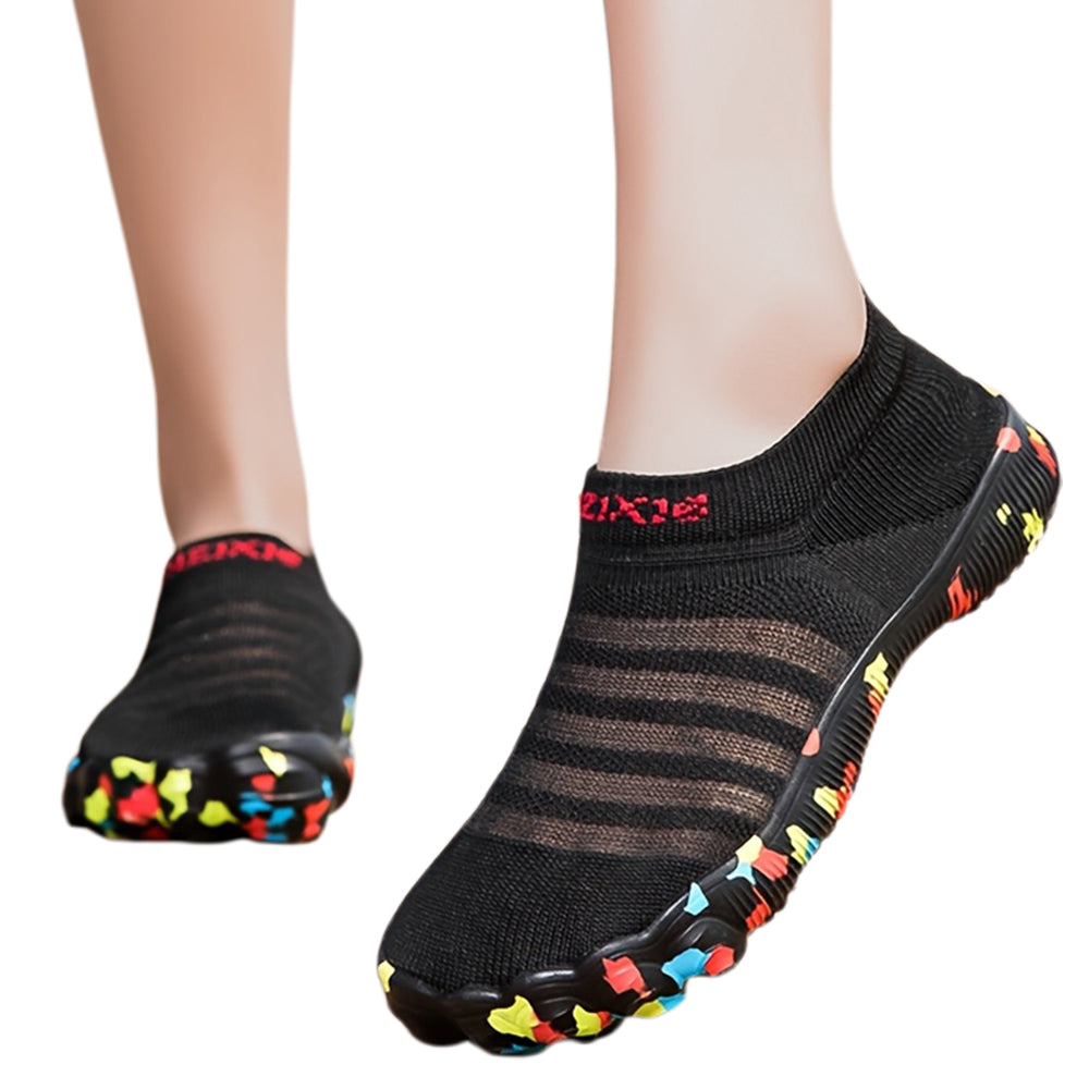 Quick Dry Water Shoes for Women and Men Aqua Socks-Black