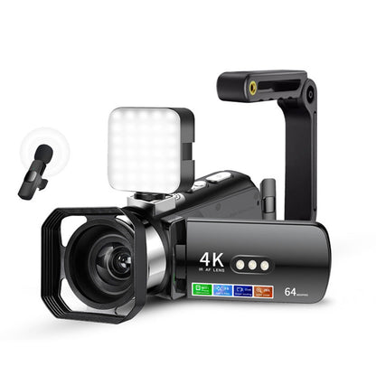 4K 64MP Video Camcorder with 28X Digital Zoom Vlogging Camera for YouTube Style 3
