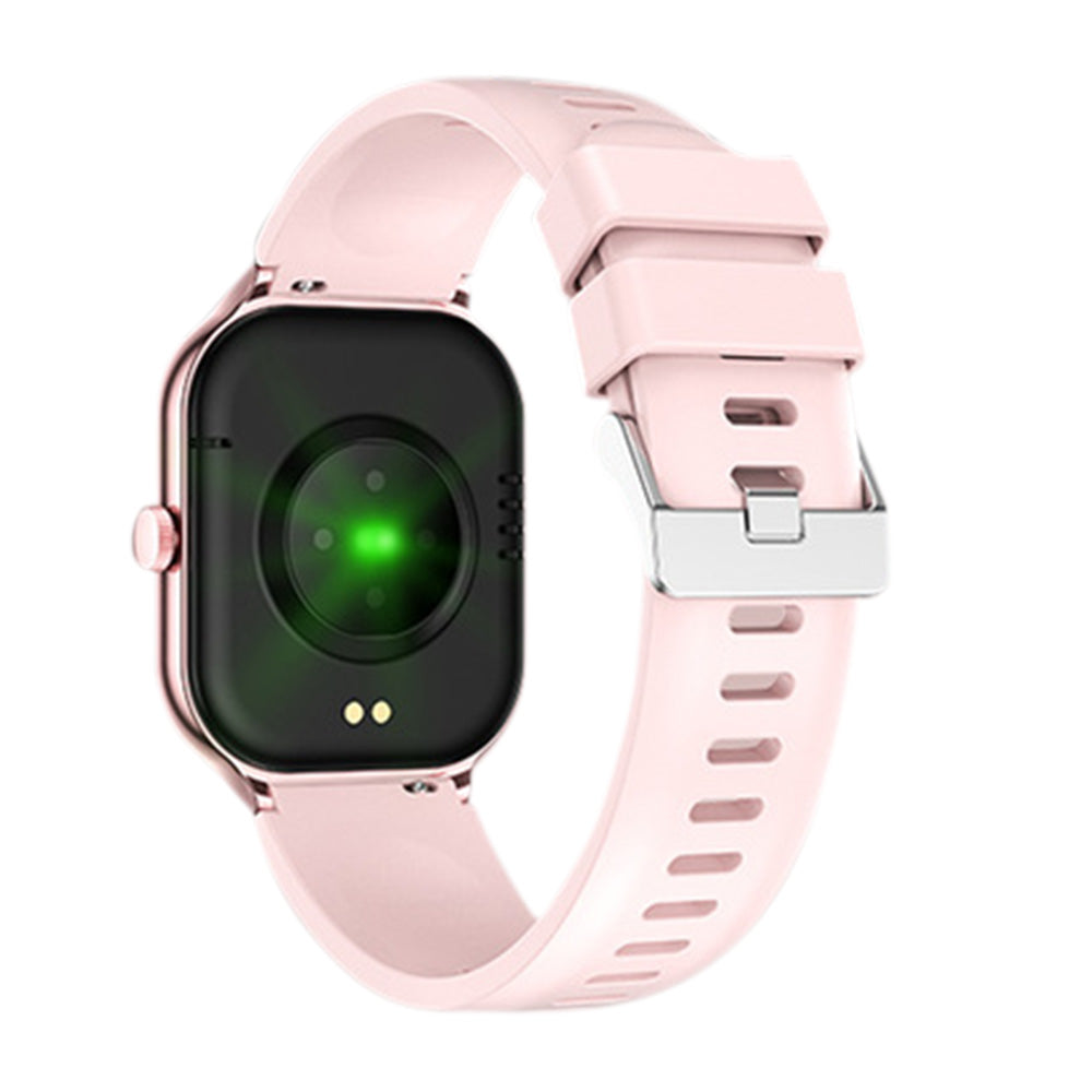 Bluetooth Smart Watch Sports Tracker Heart Rate/Sleep Monitor for iOS/Android Phone Pink