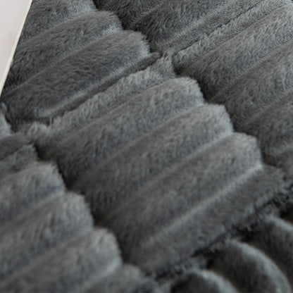 Couch Cover for Dogs Washable Fuzzy Pet Couch Cushion-Dark Grey