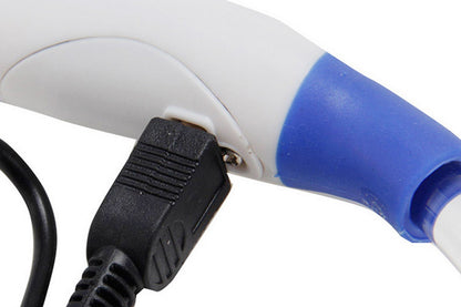 LED Light Up Pet Dog Collars USB Rechargeable Pet Collar Adjustable Size Pet Collar-Blue