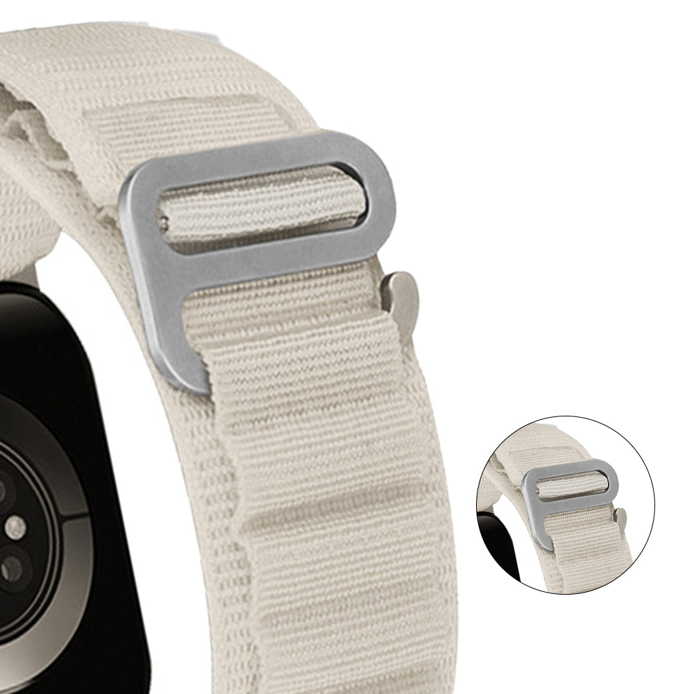 Alpine Loop Watch Band Strap Compatible Sport Soft Watch Band  with Apple iWatch-White