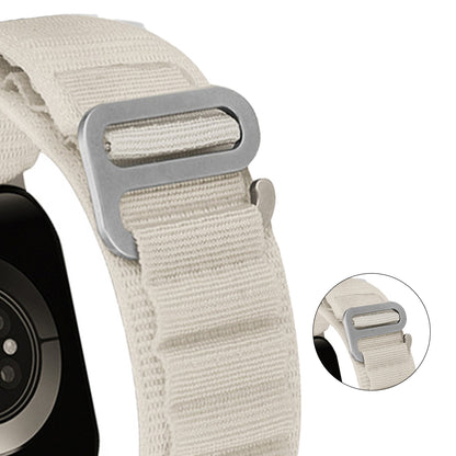 Alpine Loop Watch Band Strap Compatible Sport Soft Watch Band  with Apple iWatch-White