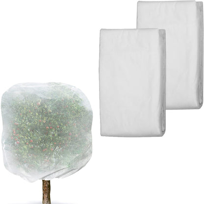 2Pcs 3x15m Garden Freeze Protection Cover Frost Cloth