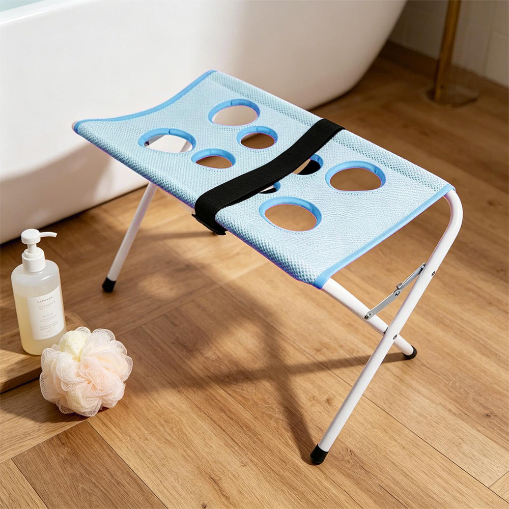 Pet Grooming Hammock Bathing Restraint Bed for Claw Care - Blue