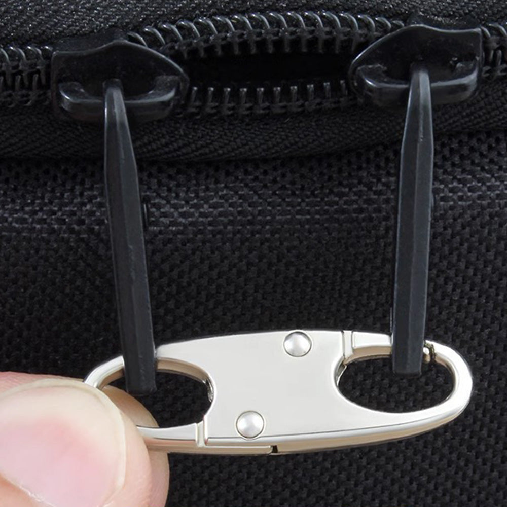 4PCS Zipper Pull Replacements with Lock for Luggage and Suitcases Style 3