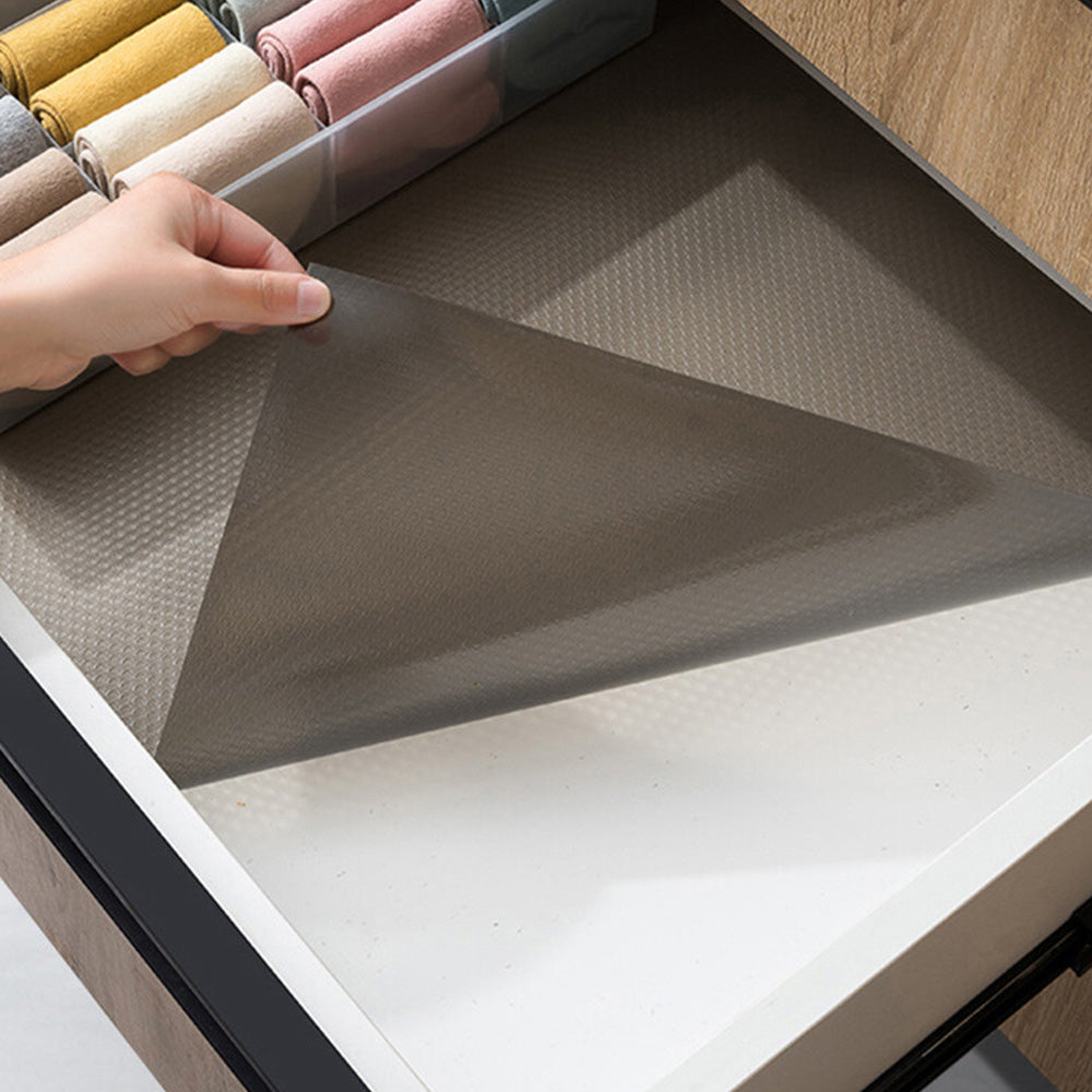 EVA Drawer Liner 30x300cm with Slip Resistant Dots and Heat Resistance- Black