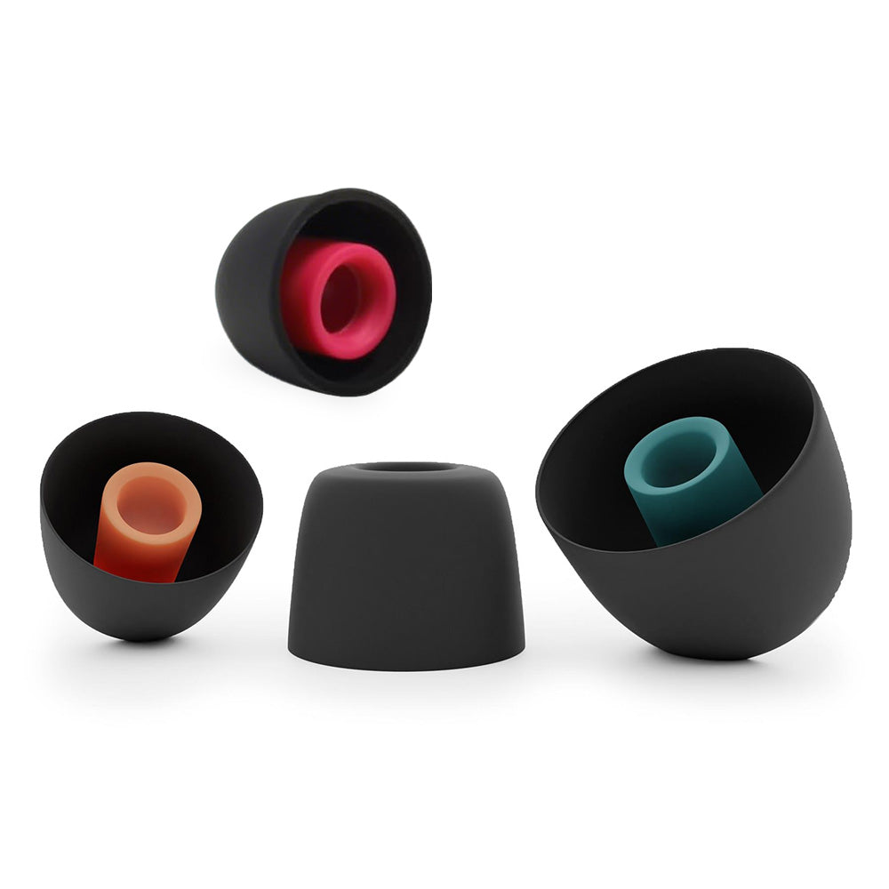 8 Pairs Silicone EarBuds Ear Tips For Sony WF-1000XM5 Earphones-Black
