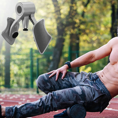 Kegel Pelvic Floor and Glute Trainer for Men Home Fitness Exercise Device Gray