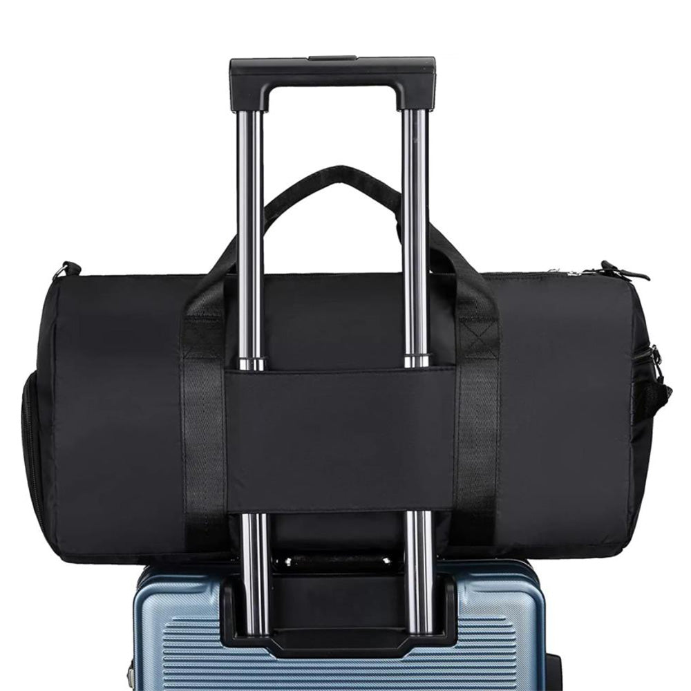 Gym Duffle Bag Travel Duffel Bag Outdoor Gym Sports Bag Black