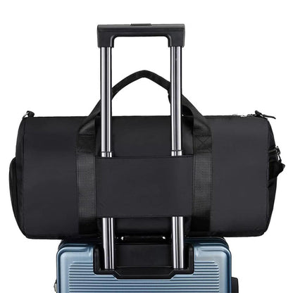 Gym Duffle Bag Travel Duffel Bag Outdoor Gym Sports Bag Black