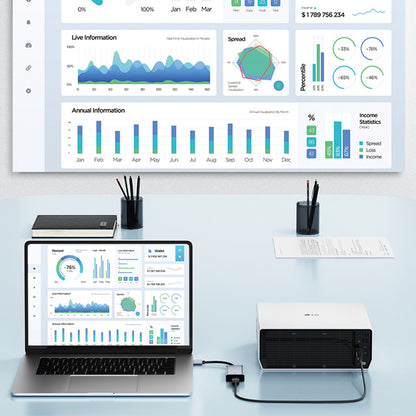 USB3.0 to HDMI Adapter for Multiple Monitors Compatible with Android macOS Windows 7 and Above