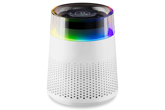 Air Purifier for Home Removes to 0.3 Microns Quiet Operation for Bedroom Allergies -White