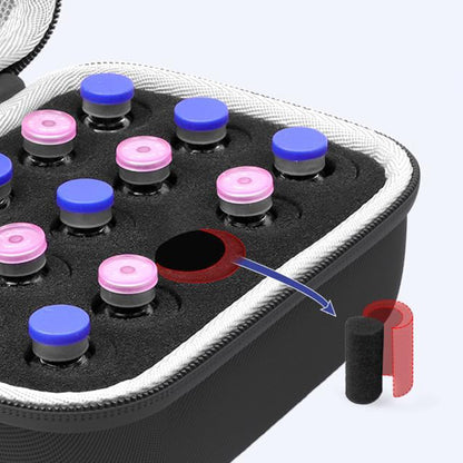 15 Slots Compact Insulin Vial Protector Case
