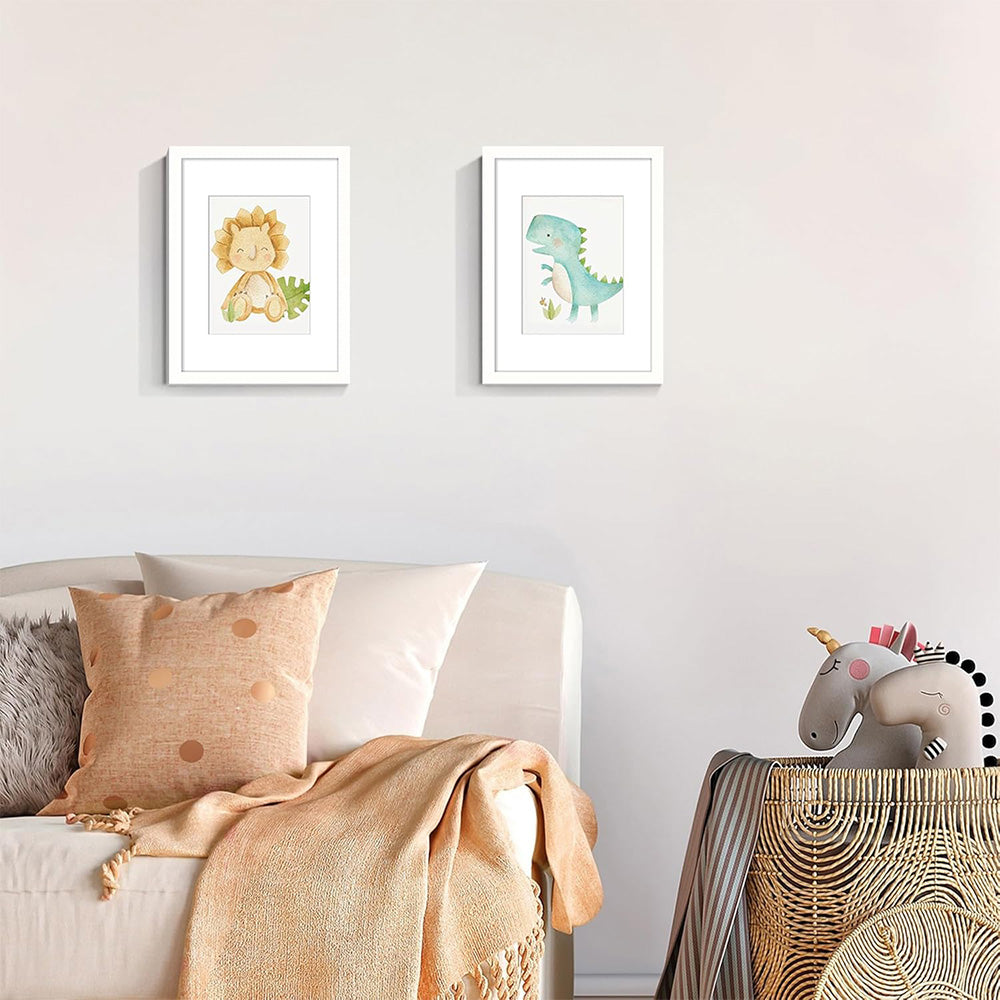 Wall Gallery Photo Frame Picture Frame Display Pictures for Home Office-WHite