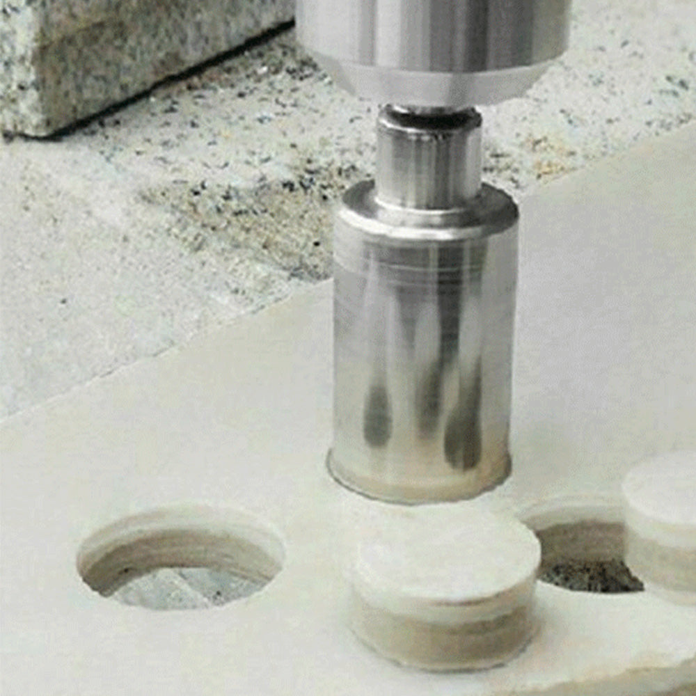 15 PCS Drill Bit Set for Glass Tile  Precision Hole Saws 0.6-0.05cm