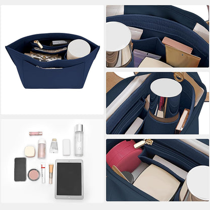 Felt Purse Organizer Insert -Navy