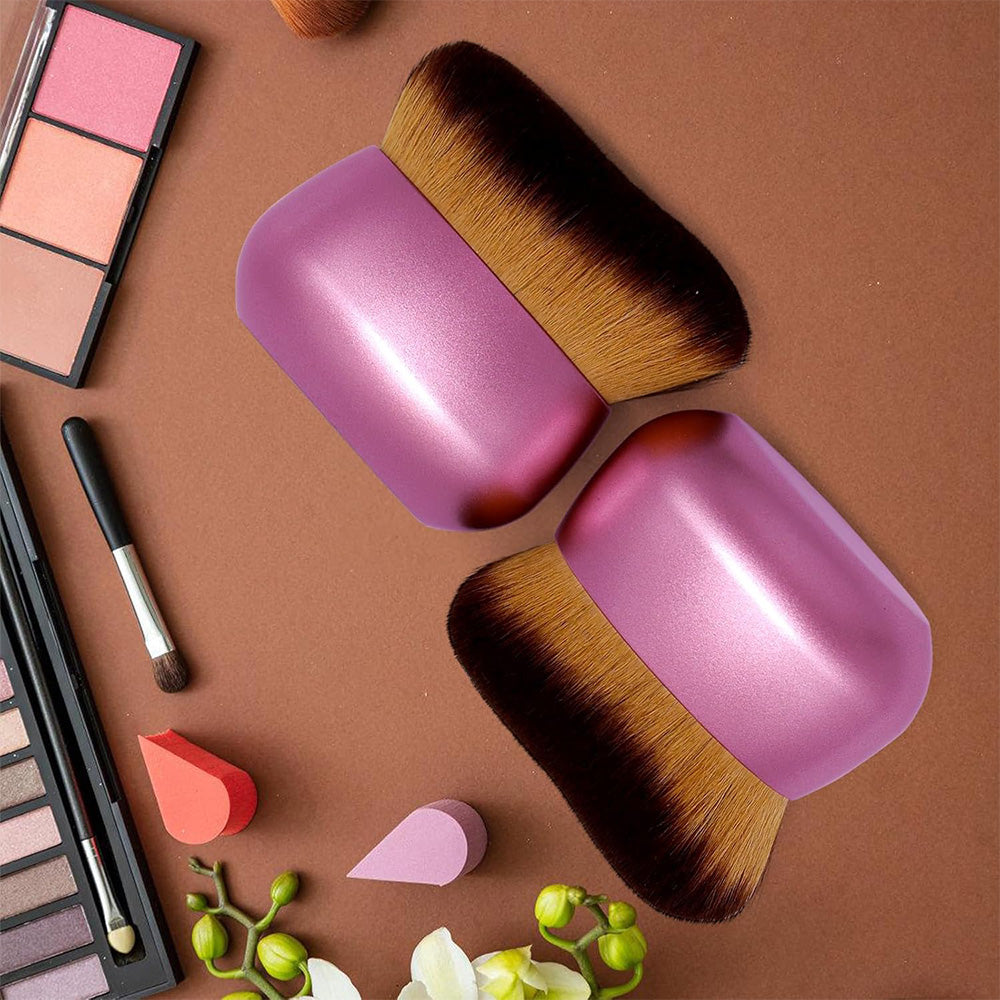 Extra Large Body Makeup Brush for Self Tanner & Liquid Cream Blending Purple