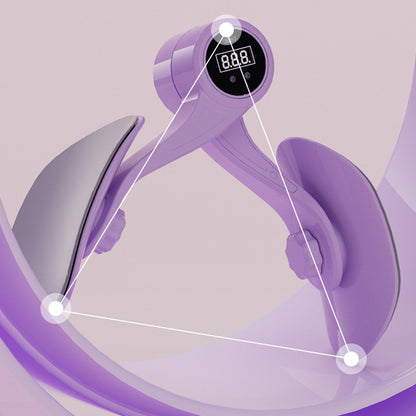 Thigh Trainer for Women Pelvic Floor Exercise Yoga Weight Loss Home Gym-Purple