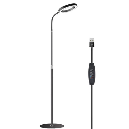 Floor Plant Grow Light Full Spectrum Tripod Stand with Timer 10 Brightness-Black