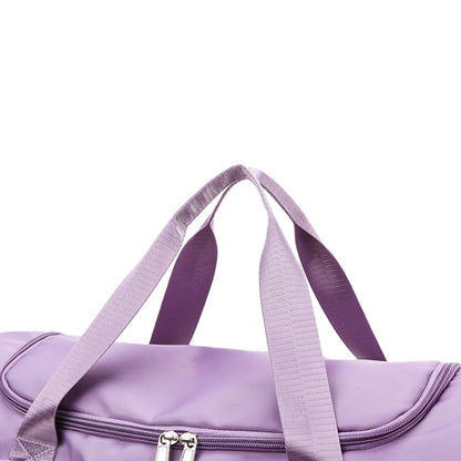Travel Duffle Bags Waterproof Foldable Portable Luggage Bag Birth Bag -Purple