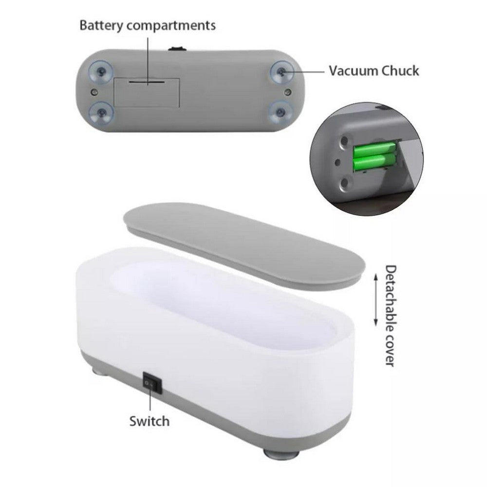 Multifunctional Ultrasonic Cleaner Sonic Wave Tank Watch Glasses Jewelry Cleaning Machine