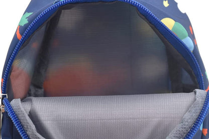 Kids Nylon Cartoon Sling Bag for Travel-Dark blue