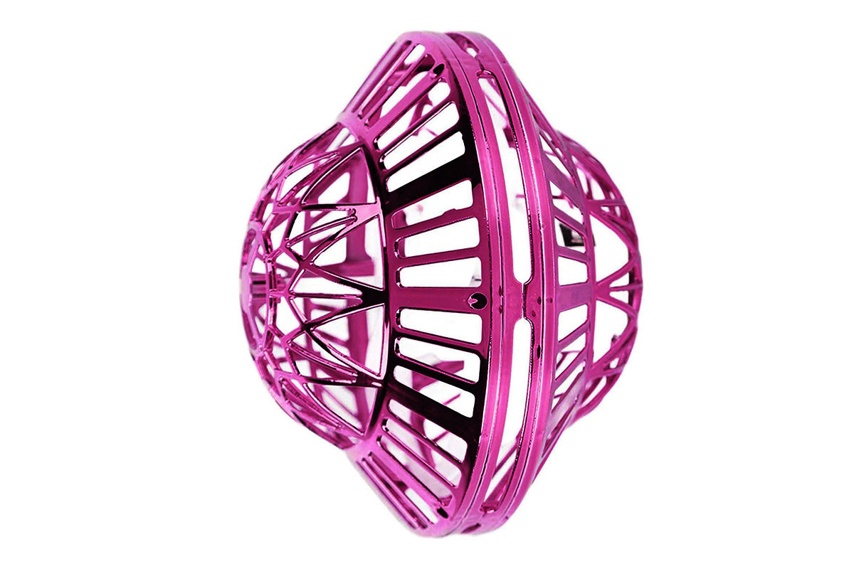 Flying Orb Ball Toy Galaxy Boomerang Hover Ball with LED Light -Purple