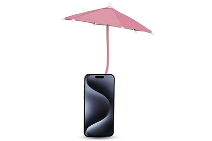 Adjustable Smartphone Umbrella Stand-Pink