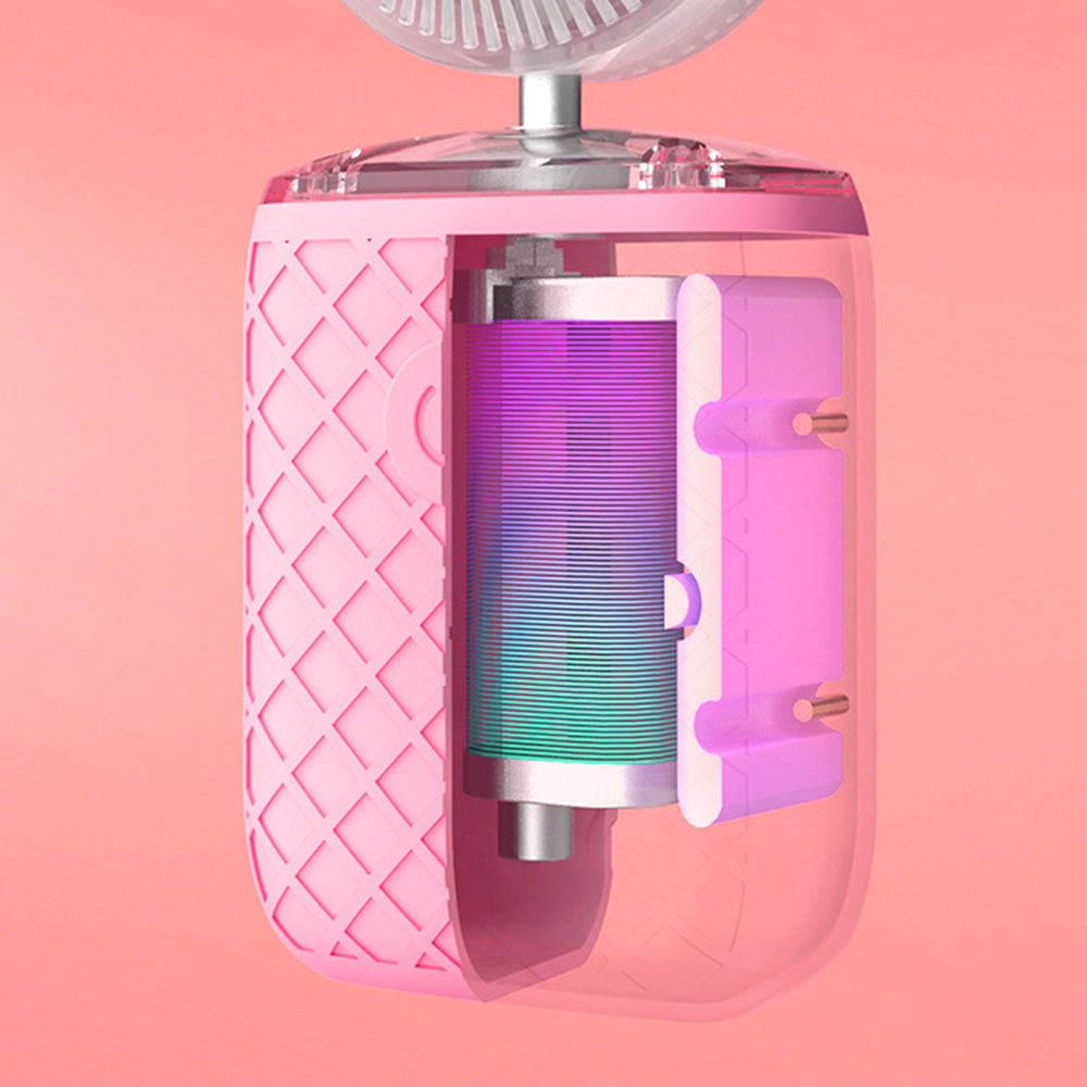 U-Shaped Automatic Electric Toothbrush ¨C With Built-In Sanitizing Cup Pink