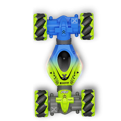 4WD Hand Gesture Sensing RC Stunt Car 360 Degree Off-Road Remote Control Twist Car Toy Green