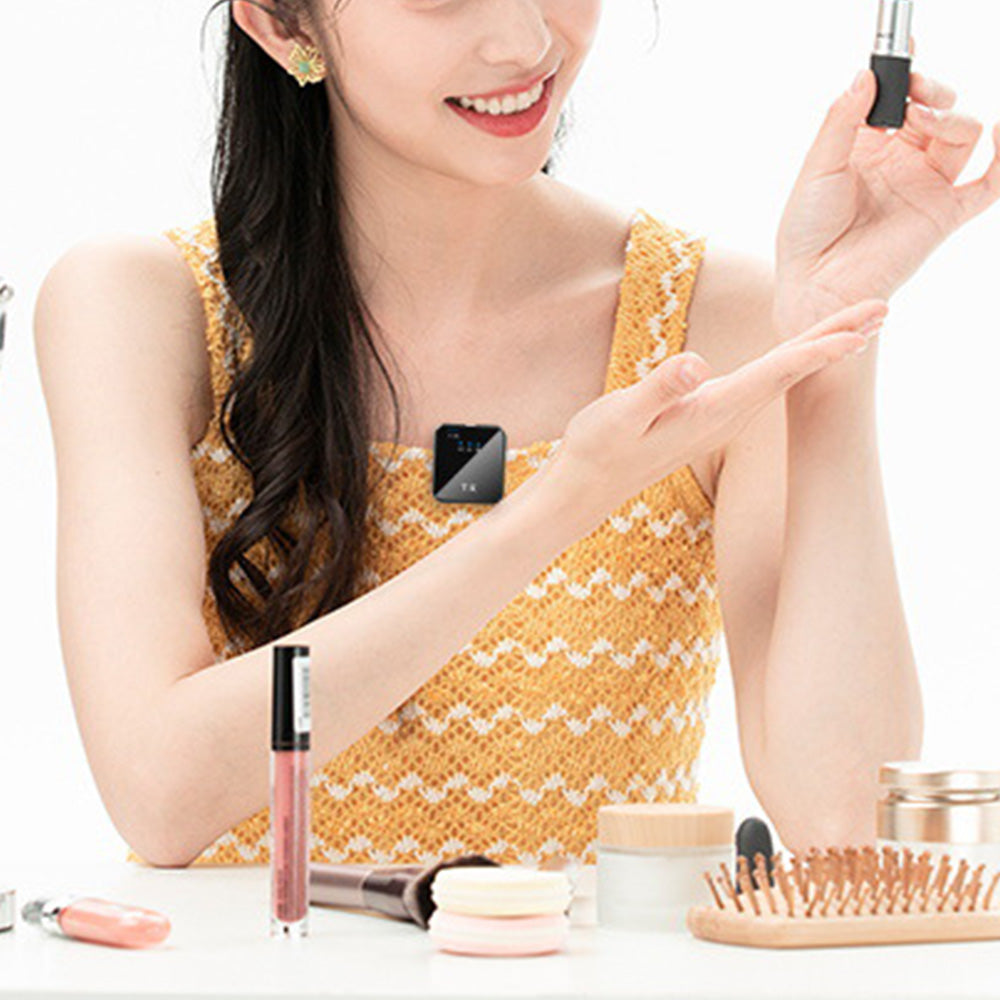 2.4G Wireless Bluetooth Lavalier Microphone for iPhone/Android/Camera Style 2