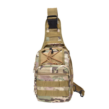 Outdoor Sport Chest Bag Sling Shoulder Bag for Men Multicolor