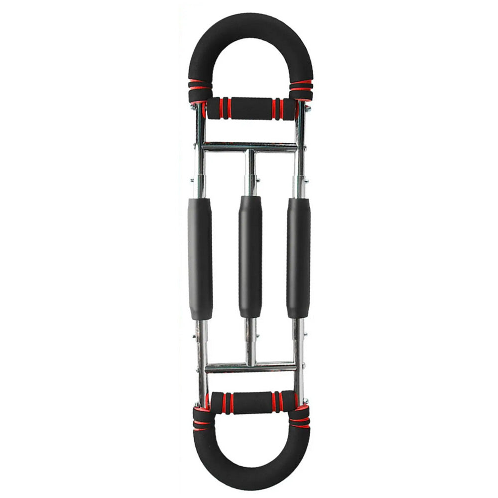 Adjustable Twister Arm Trainer & Chest Exerciser with 3 Springs Red