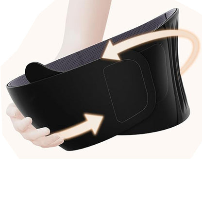 Pregnancy Belly Band One-Piece Invisible Support Belt for Abdomen and Waist Black