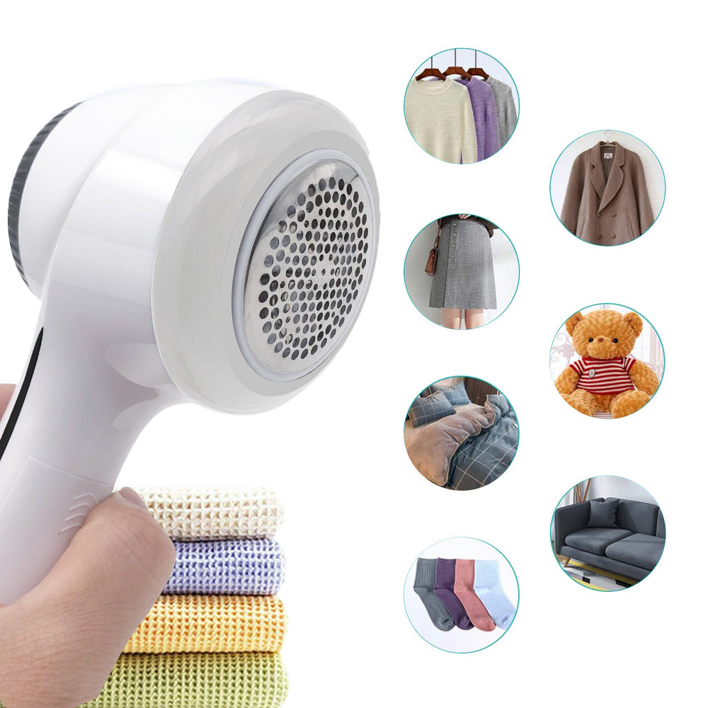 2-in-1 Electric Fabric Shaver Fur Remover with 2 Replacement Blades