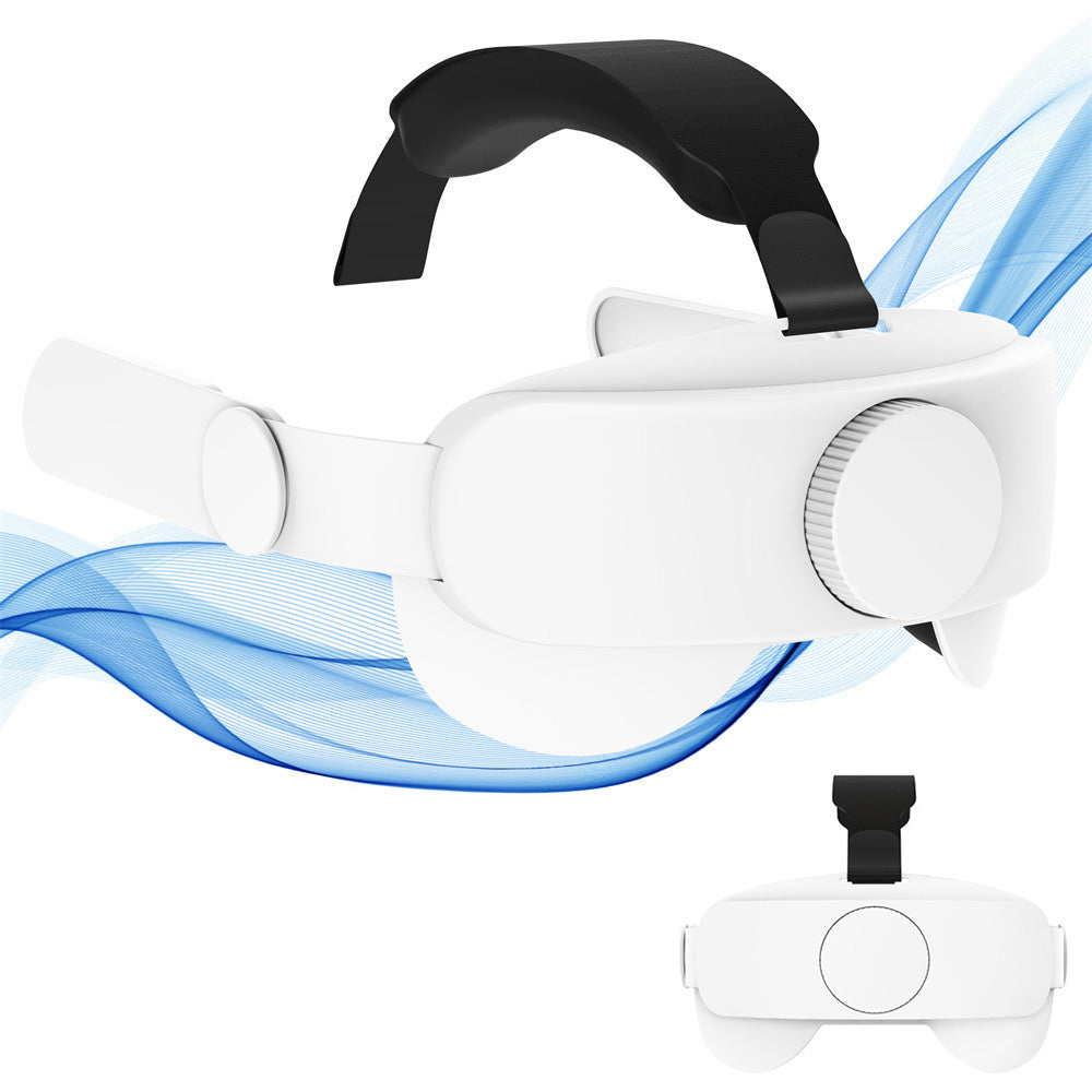 Adjustable Replacement Head Strap for Oculus Quest 2 Comfortable VR Headset Accessory White