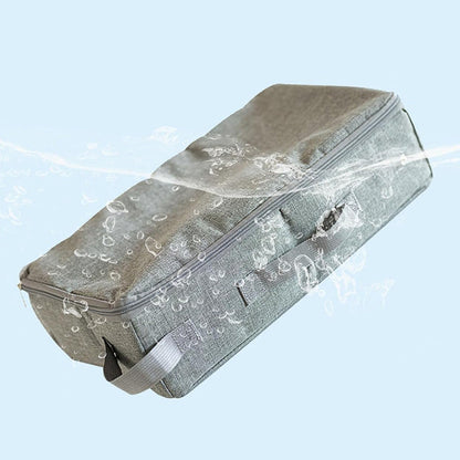 Portable Foldable Cat Travel Litter Box ââ‚?Waterproof & Easy to Clean Light Gray