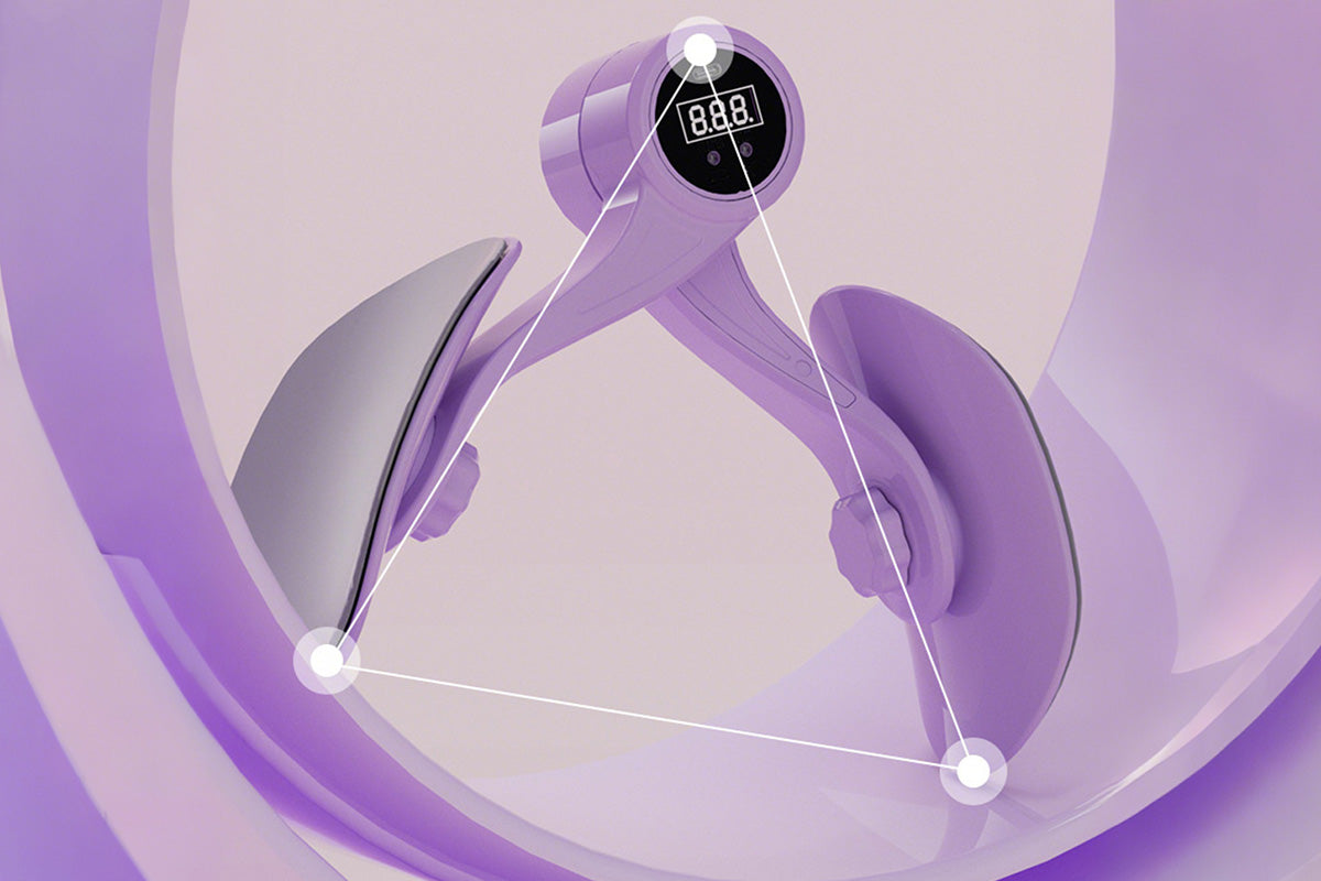 Yoga Thigh Trainer for Women Pelvic Floor Exercise - Purple