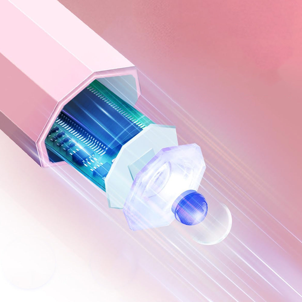 Handheld UV Nail Lamp ¨C Portable Gel Nail Dryer for Home and Salon Use Pink