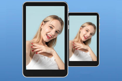 Vlog Selfie Monitor Screen Attractive Back Camera Monitor for Vlog Live TikTok-Grey