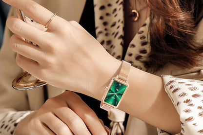 Smart Watch Women Fitness Tracker Sport Bracelet for Android iOS Phones-Gold