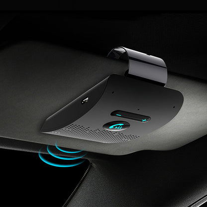 Wireless Car Adapter Handsfree Bluetooth Car Speaker Sun Visor Clip Speakerphone