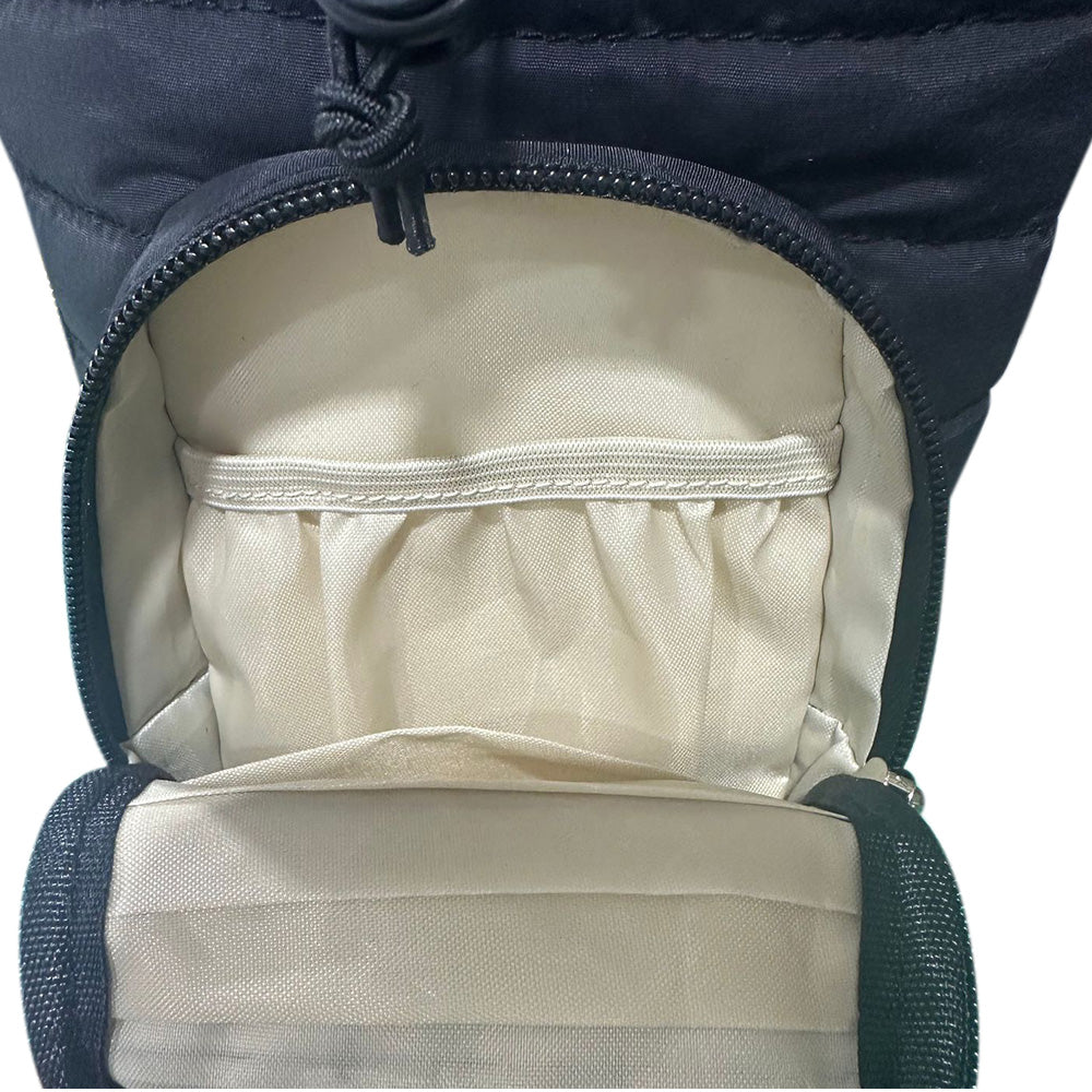Water Bottle Holder Bag with Strap Crossbody Bag Gym Accessories-Black