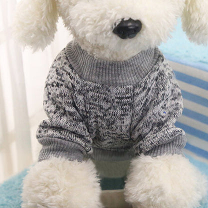 Dog Sweatshirt Pullover for Dogs Cats-Grey